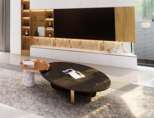 Living room (artist's impression)