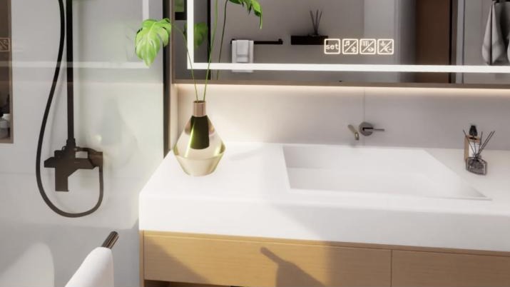 Master bathroom (artist's impression)
