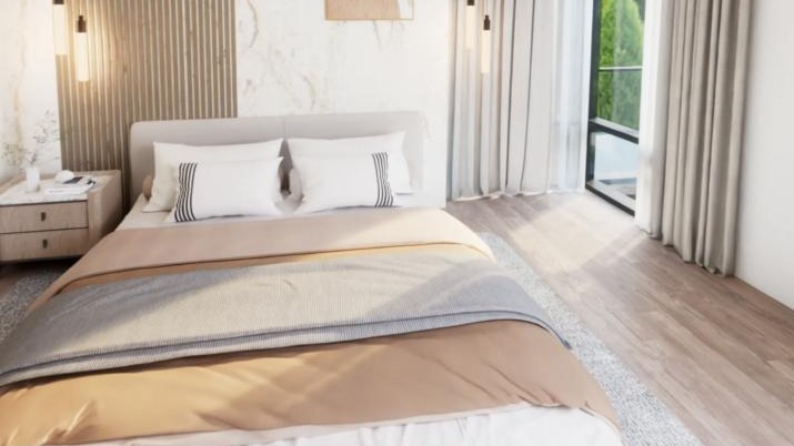 Master bedroom (artist's impression)